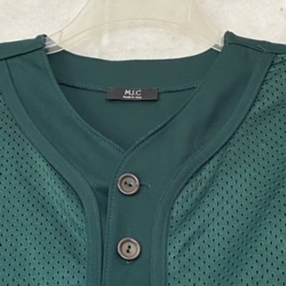 MJC Dark Forest Green Women's athletic Short Sleeve Jersey - Picture 4 of 9